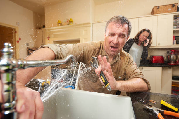 Water damage restoration process in IL